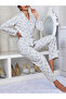Women Floral Print Shirt and Pyjama Set - 4