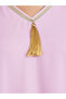 Women Pink Printed Crepe A-Line Jalabiya - 4
