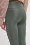 Women's Slim Fit Slim Fit Scuba Fabric Elastic Waist Khaki Leggings - 8