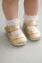 Baby Girl Booties Shoes Leather-Look Size 17-18-19 - 3