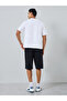 Men Minimal Print Oversized T-Shirt and Shorts Co-Ords - 5