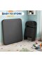 3-Piece Folding Kids Table and Chairs Set Activity Table, for Home, Crafts, Snack Time, Homework - 6