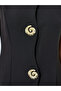 Women Black Sleeveless Shift Midi Dress - 4