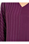 Women Purple Embellished A-Line Jalabiya - 4