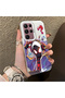 Samsung Galaxy S22 Ultra Compatible Spiderman Couple Case Acrylic Back Silicone Edge Protection - 2