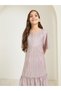 Teen Girls Drop Waist Plisse Dress - 2