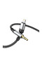 كابل صوت AUX من نوع Jac إلى Lightning مقاس 3.5 ملم - 3