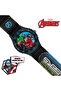 Marvel Avengers Black Printed Fabric Strap Watch - 5