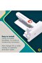 ® Secure-to-Explore Adhesive Locks (4 Locks), White - 5