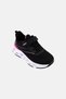 Kids Girl Velcro Closure Outdoor Shoes, Black