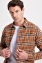 Men's Slim Fit slim fit checkered winter lumberjack shirt - 2