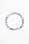 Certified Aquamarine Natural Stone Bracelet - 5