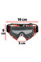 Ski Goggles Antifog Ventilated Uv Protection Sun Snow Glasses Black Glass - 5