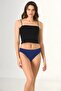 Women's Navy Blue Lace Frame Regular Waist Panties