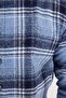 Men's Slim Fit slim fit checkered winter lumberjack shirt - 5