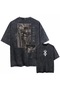 Unisex Daily Oversized T-Shirt – 100% Cotton Acid Washed Relaxed Fit - 4