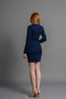 Women's Winter Laci Pleated Fold Detailed Shiny Dress Stylish Daily Comfortable 50361 - 4