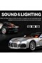 DKH 1:24 Scale Die-cast SUV/Sports Car Model, Zinc Alloy, Pull Back Action with Lights and Sound - 4