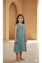 Ramadan Collection Girls Two-Piece Dress Set With Cross Body Pouch - 3