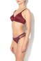 , Non-padded bra Micro Fun, Dark red, 80B
