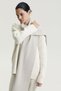 A.Beige Cashmere Blend Women's Knitwear Scarf - 4