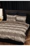 Leopard Print Duvet Coverhome 80% Cotton Double Duvet Cover Set – with Non-Slip Sheets