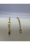 2mm Waterway Steel Bracelet - Golden Timeless Sparkle - 3