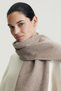 Mink Cashmere Blended Women's Knitwear Scarf - 5