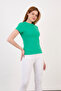KISA KOL BASIC BLUZ - 6