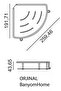 Chrome Stainless Brass Single Marine Shampoo Dispenser Bathroom Shelf - 3