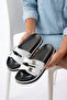 Lightweight and Comfortable Orthopedic Sole Double-Strap Comfortable and Cozy Women's Slippers