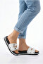 Lightweight and Comfortable Orthopedic Sole Double-Strap Comfortable and Cozy Women's Slippers - 2