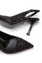 Women's Stoned Style Heeled Evening Dress Shoes - 4