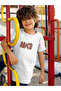 Abcd Printed Cotton Crewneck Children's T-Shirt - 2