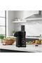 6-in-1 Electric Salad Maker, 200W Food Processor, 900ml, Steel Blades, One-Knob Control, Black - 4