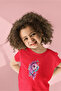 Fish Printed Cotton Crewneck Girls' T-Shirt - 2
