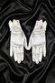 Bridal Satin Gloves – Elegant and Stylish Bridal Accessory with Bow for Wedding, Marriage, Engagement - 4