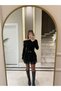Women's Belted Lace Detailed Short Skirt - 2