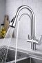 Spiral Purified Three-Way Modern Design Kitchen Sink Faucet - 2