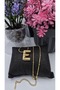 Letter E Balloon Steel Necklace - Gold & Silver Color Options 45cm Stainless & Tarnish Resistant - 4