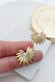 Iconic Flower Gold Women's Earrings - 2