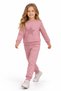 Girl's Tracksuit Set Sweatshirt Bottom Cotton Two-Thread Casual Combination 3-4-5-6-7-8-9-10 Years Old - 2