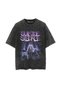 Washable Rock Series Suicide Silence Printed Printed Unisex Oversized Vintage T-Shirt