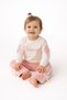 Girl's Tracksuit Set Sweatshirt Bottoms Cotton Two-Thread Casual Combination 2-3-4-5 Years Old
