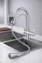 Spiral Purified Three-Way Modern Design Kitchen Sink Faucet - 4