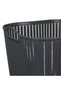 Gray Plastic Storage Basket Chain Pattern with Handles 38L - 3