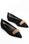 Black Evening Dress Shoes Women's Evening Dress Ballerina Shoes Special Occasion Shoes Comfortable and Stylish Ballerina Shoes - 4