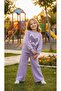 Girl's Tracksuit Set Sweatshirt Bottom Cotton Two-Thread Casual Combination 3-4-5-6-7-8-9-10 Years Old - 6