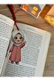 Special Design Figured and Tasseled Islamic Girl Bookmark - 3