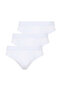 Men's White 3-Piece Slip Panties 80177